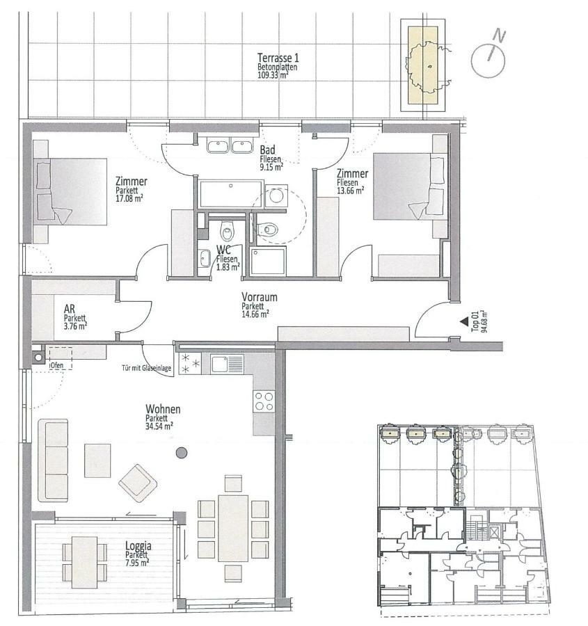 Ferienwohnung Narzisse - City Appartement Im Kurpark 巴特奥塞 外观 照片